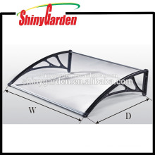 Cheap Poly-Carbonate DIY Overhead Door Balcony Window Outdoor Awning Canopy Patio